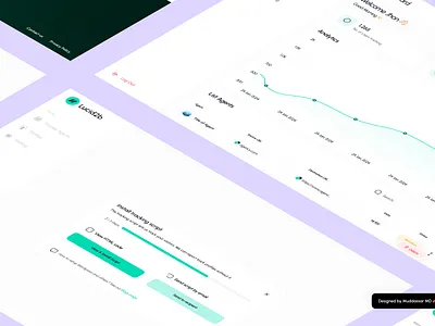 Lucid2b - Dashboard UI UX Design by Muddassar MD analyse dashboard dashboard design dashboard ui design dashboard ui ux light dashboard muddassar md ui ux ui ux design ui ux designer