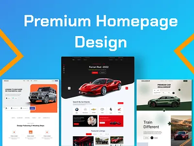 Homepage Designs 3d animation branding design graphic design homepage landingpages logo motion graphics ui uiux