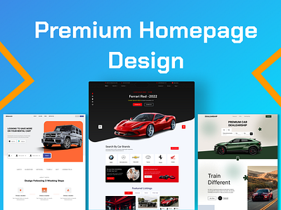 Homepage Designs 3d animation branding design graphic design homepage landingpages logo motion graphics ui uiux