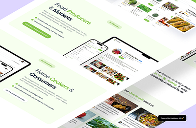 Culineer - Food Market Landing page UI UX Design by Muddassar MD culineer food market ui ux grocery landing page landing page design modern landing page modern ui ux muddassar md ui design ui ux design ux design web design web ui ux design website ui ux