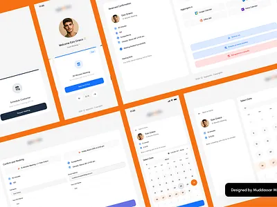 APPOOSTO - POS Meetings Light Dashboard Desktop & Mobile UIUX professional design