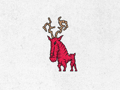 The Mutated Deer (2020) design dribbble emblem graphic illustration russia symbol vector