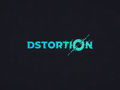 Dstortion logo black hole chromatic distortion game gaming logo planet