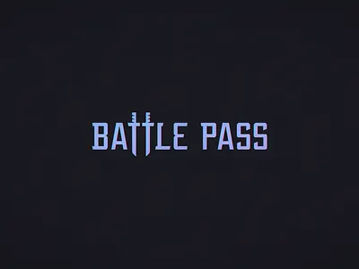 Battle Pass logo battle dota2 game gaming logo pass sword web3