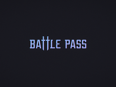 Battle Pass logo battle dota2 game gaming logo pass sword web3