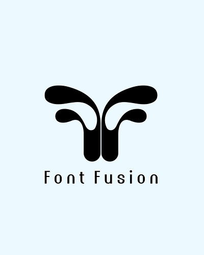 Font Fusion Logo art branding design font graphic design illustration logo typography