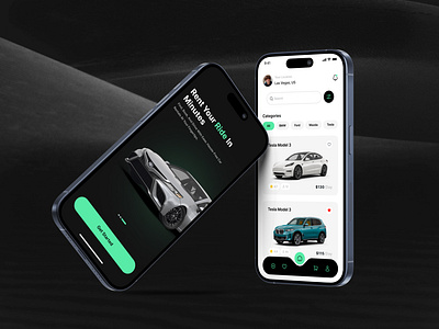 Car Rental App Ui app design car ental app car rent dribbbleshots landingpage ui uidesign ux webdesign