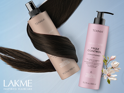 LAKME Products Banner cosmetic graphic design haircare lakeme بنر آرایشی بنر محصولات آرایشی مراقبت از مو