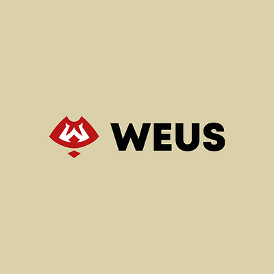 WEUS logo - FOR SALE branding clothing design esports gaming graphic design illustration lettering logo logodesign marketing mascot ui vector weus