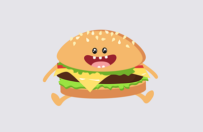 Brand Mascot Animation ✦ McCheesy animation brand mascot burger character animation character design cheese burger food character fun animation graphic design lottie mascot motion design motion graphics