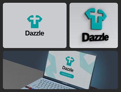 Logo Dazzle branding graphic design logo