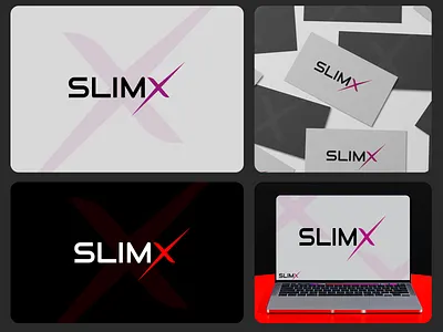 Slimx logo branding graphic design logo