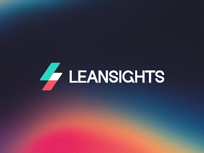 Leansights - Logo Design Update brand identity brand sign branding business creative logo graphic design identity identity design logo logo design logo designer logotype mark marketing agency minimal logo startup branding symbol visual design