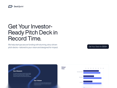 Decksprint minimal site simple layout ui ui design uiux design website design