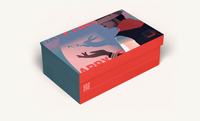 Illustrated Packaging by Fabien Gilbert fashion illustration illustrated brands illustrated packaging packaging design shoe box