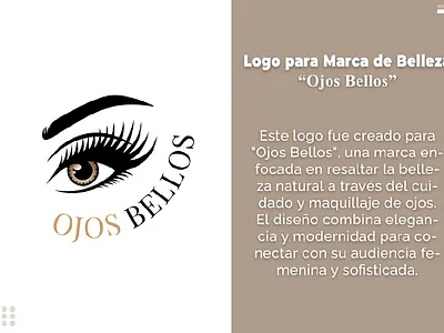 Ojos Bellos graphic design ilustrador logo