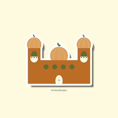 Colorful Masjid Illustrations art cute design digital art drawing graphic design illustration islam islamicart muslim