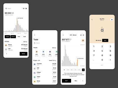 Nexos crypto wallet analytics android app crypto coin crypto currency design crypto mobile app crypto token crypto wallet cryptocoin cryptocurrency wallet figma design ios mobile ui ui design ux ux design wallet