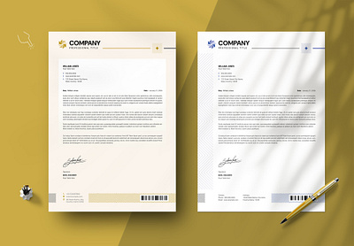 Letterhead Template simple