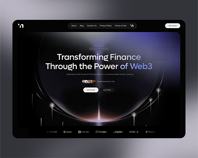 Nytho WEB 3 website 3d animation branding crypto darkmode defi design graphic design landing page logo motion graphics product design saas saas landing page ui uiux uxui web 3 website website design