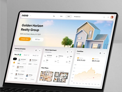 Property Management Dashboard cleandesign dashboard datavisualization designsystem figma flatdesign minimalistdesign modernui propertymanagement realestate realestatetech realtydashboard ui ux