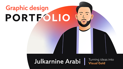 Julkarnine's Graphic Design Portfolio 2025 brand identity design brand patterns brand stationery brand stratefy branding graphic design illustration logo packaging design photo manipulation posterflyers website banners