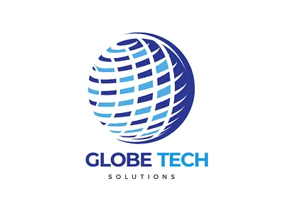 Globe Tech Logo Design globe tech graphic design it logo tech