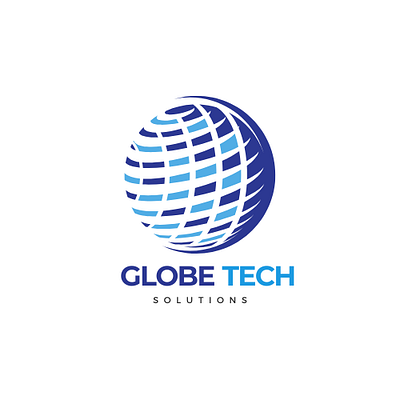 Globe Tech Logo Design globe tech graphic design it logo tech