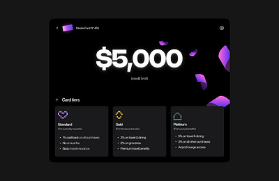 Crypto Platform - Modal app branding card colors creditcard crypto design fintech illustration logo payment plans product design saas sidebar ui ux visa