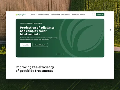 Spraytec - Pesticide Spraying Technology | Website Design agriculturetech branding creativewebdesign customwebsite eco ecodesign ecofriendlytech farm farmequipment farmmanagement farmsolutions farmtech farmwebsite greentech innovation modernwebdesign productdesign uiux webdesign webdesigninspiration