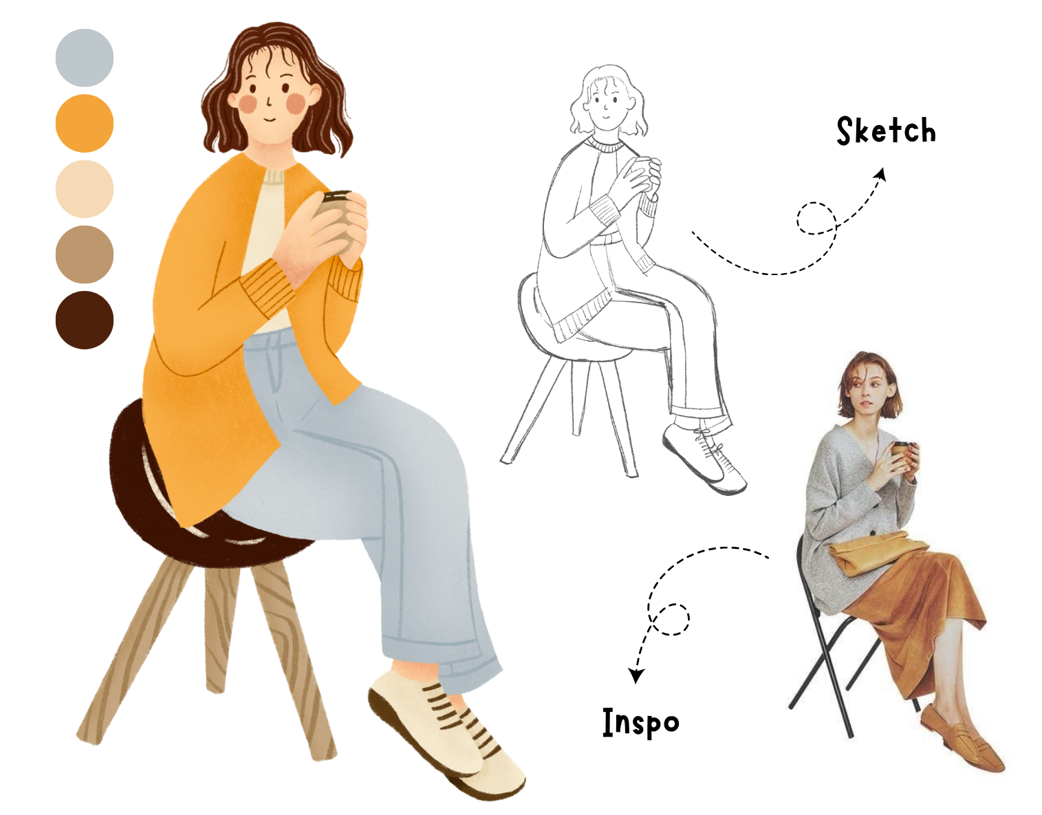 Example of Custom Cartoon Character Design