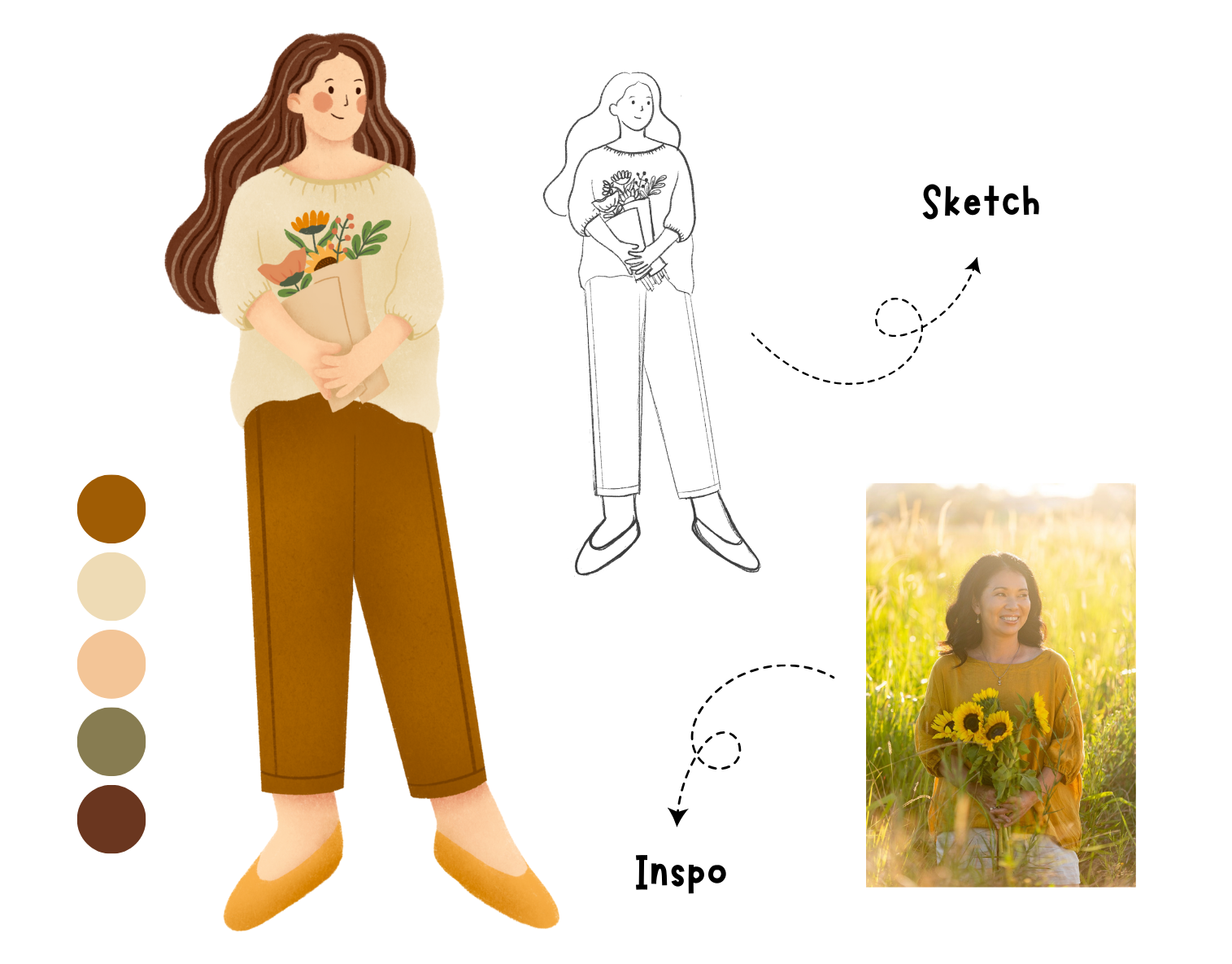 Example of Custom Cartoon Character Design