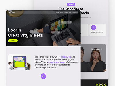 Design Agency Clean Creative Modern Website Design agency bootsrap design develop digital landing page landing page design product system template ui ux web web design website website design