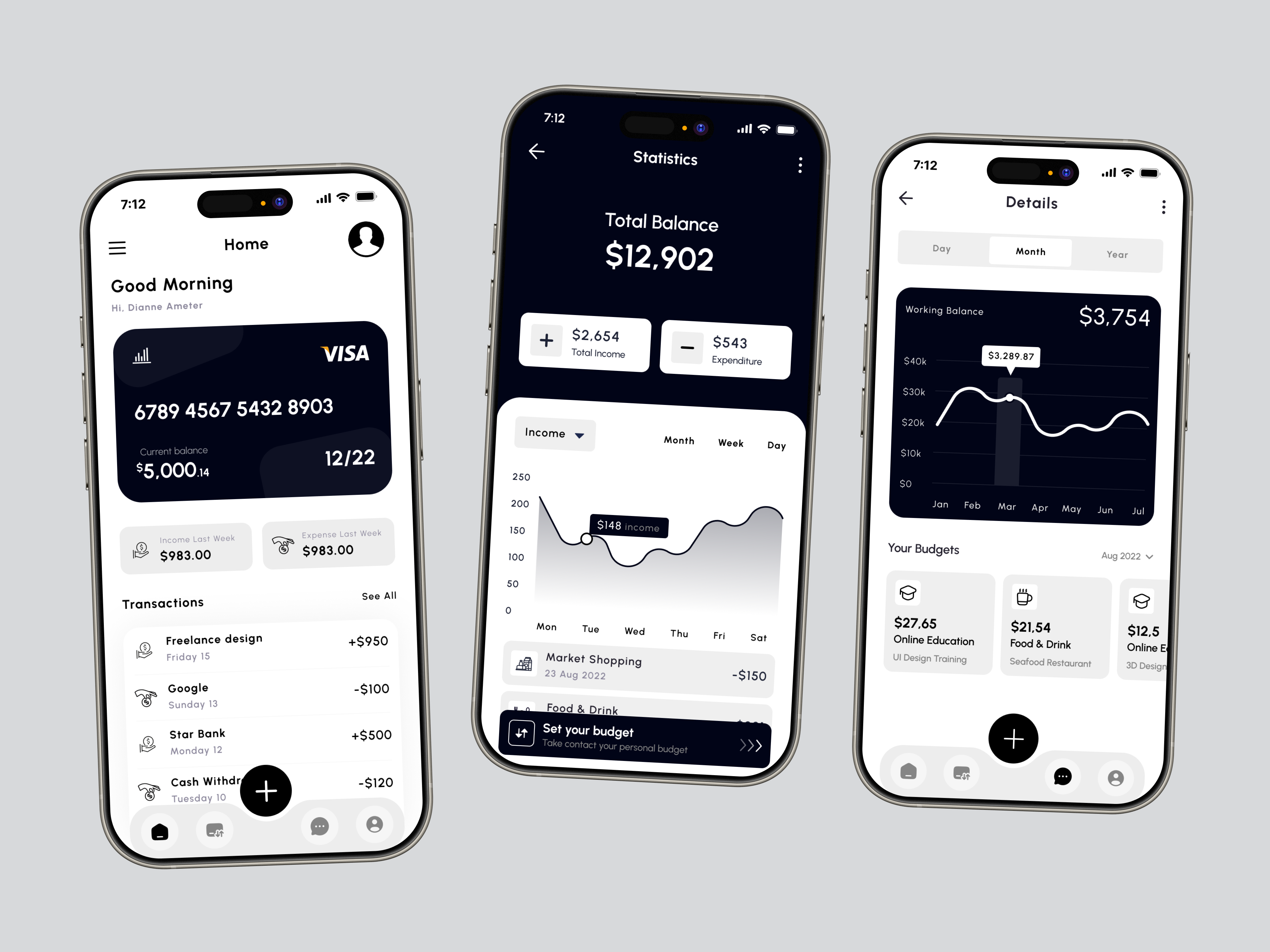 Example of Finance Banking Mobile App