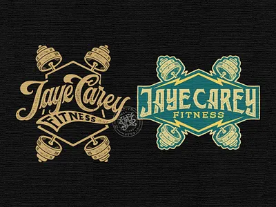 Jaye Carey Fitness branding company brand logo company branding company logo design graphic design illustration logo typeface