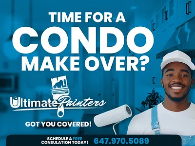 UltimatePainters Ad design