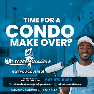 UltimatePainters Ad design