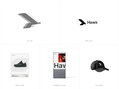 Hawk Sports Branding 3d brand agency brand guidelines brand identity brand sign branding design graphic design identity logo logo design logo designer logotype sports sports branding sports startup visual identity