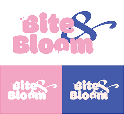 Bite&Bloom - Brand Identity Kit Design bakery brand kit brandidentity branding design graphic design illustration logo menu packaging sticker