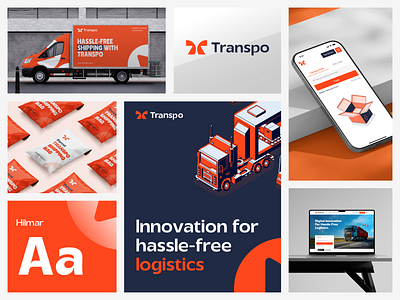 Branding Design for Logistics Company I Transpo 3d animation app design brand inspiration brandidentity branding idea branding package creativebranding crypto designinspiration logisticsbranding logodesign product design transportationdesign uiux visualidentity web design