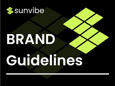 brans style guide solar themed logo