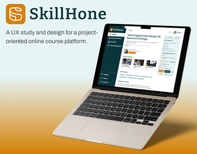 SkillHone Learning Platform design figma learning ui ux web