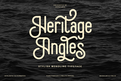 Heritage Angles branding chic font display font font fonts luxury font modern monoline monoline font monoline sans rounded rounded font sans font sans serif typeface vintage font wedding font