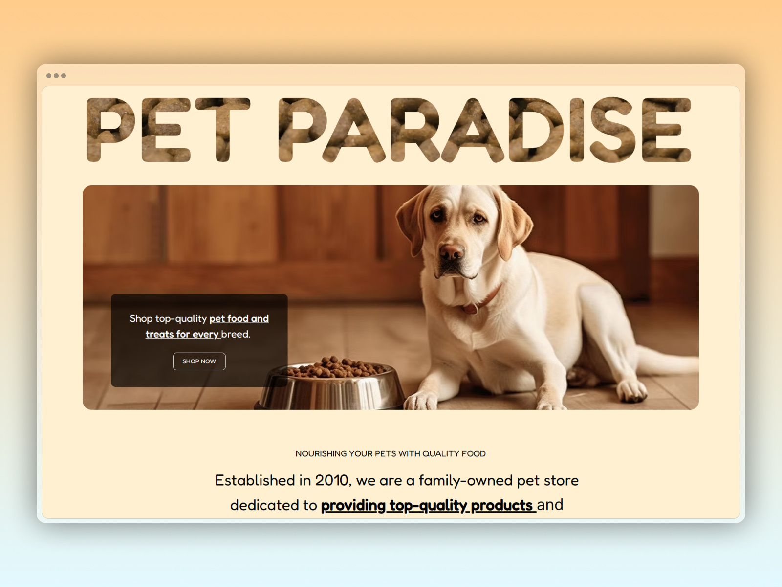 Petzio - Pet Store Wix Template animal care animal lovers business website grooming services mobile friendly pet grooming pet lovers pet services pet shop pet shop online pet shop template pet store design pet store website petbusiness seo friendly uiux webdesign webdevelopment wix design wix template