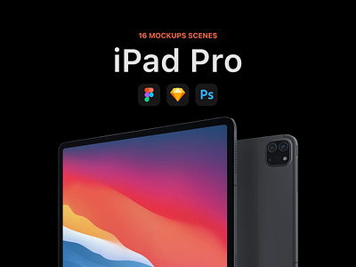 iPad Pro 12.9-inch Mockups Scenes apple device device figma imac ios ipad ipad mockup ipad pro iphone 12 pro max mockups scenes photorealistic photoshop psd sketch