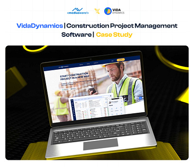 VidaDynamics | Construction Project Management Study adobe illustrator adobe photoshop aws figma next.js react.js