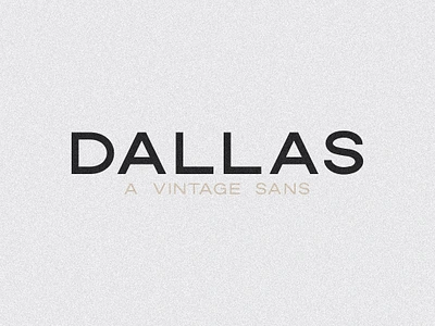 Dallas A Vintage Sans bold font clean font dallas a vintage sans dallas font jen wagner co font jen wagner font minimal font modern font outline font sans serif font stroke font thick font thin font vintage font vintage sans