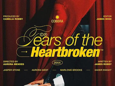 Title Card Designs V.2 design pixflow title typography