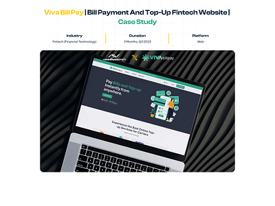 Viva Bill Pay | Bill Payment and Top-Up Fintech Website laravel next react ui ux