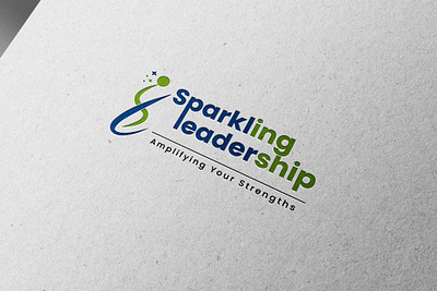 Logo Design (Sparkling Leadership) brand identity brand identity guideline branding graphic design logo logo design logofolio logotype visual identity